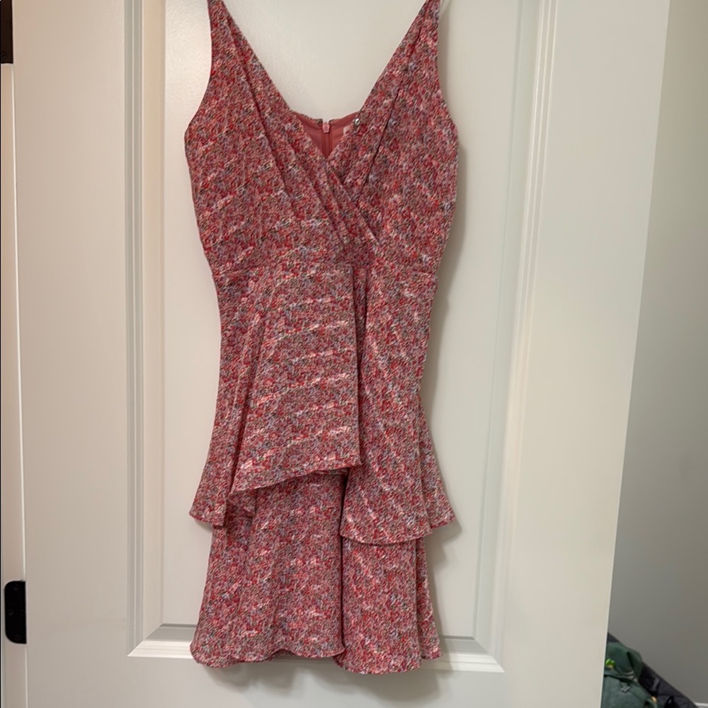 Skies Are Blue Pink and Floral Dress